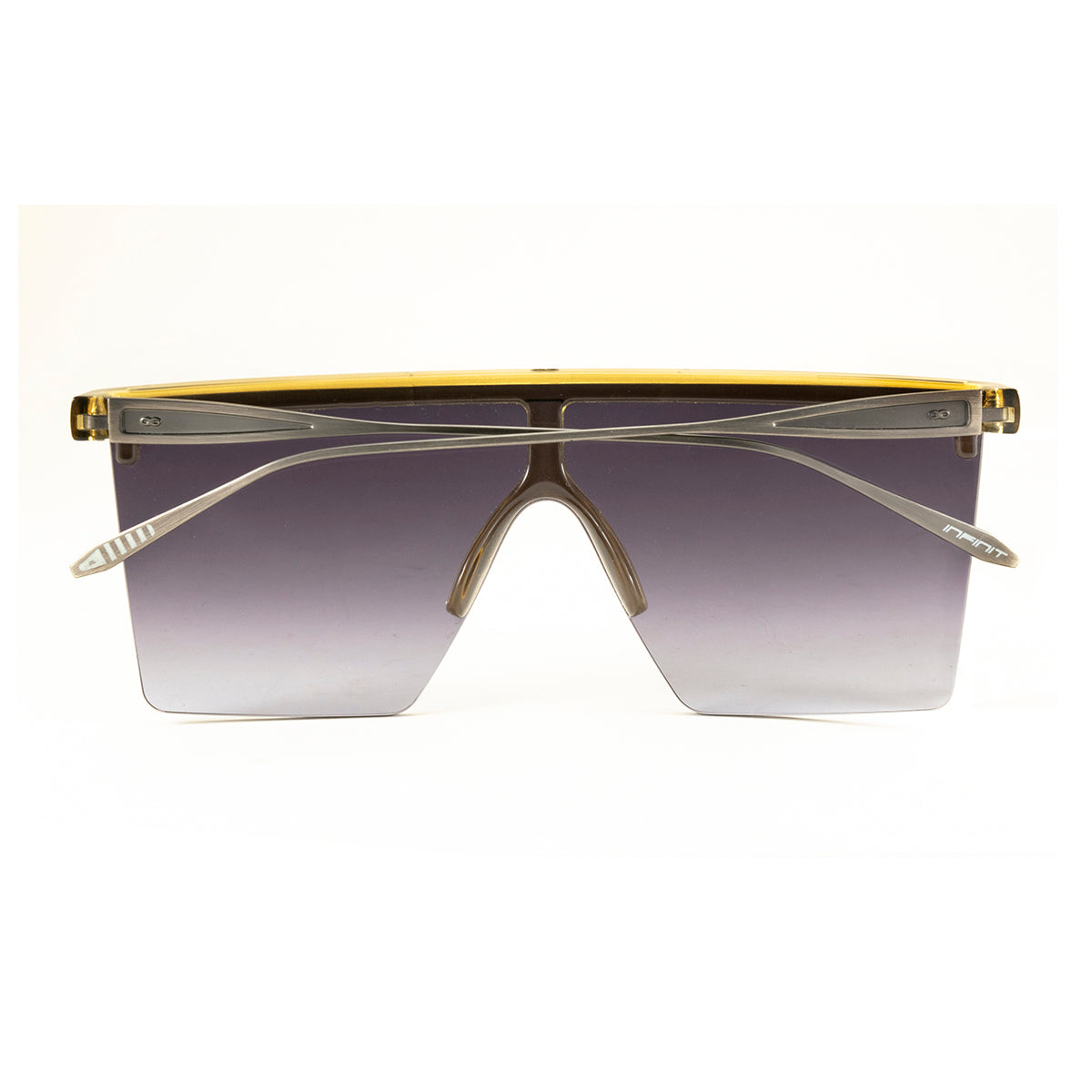 Lentes de Sol - Moscow - Metal oliva - Lente gris degrade