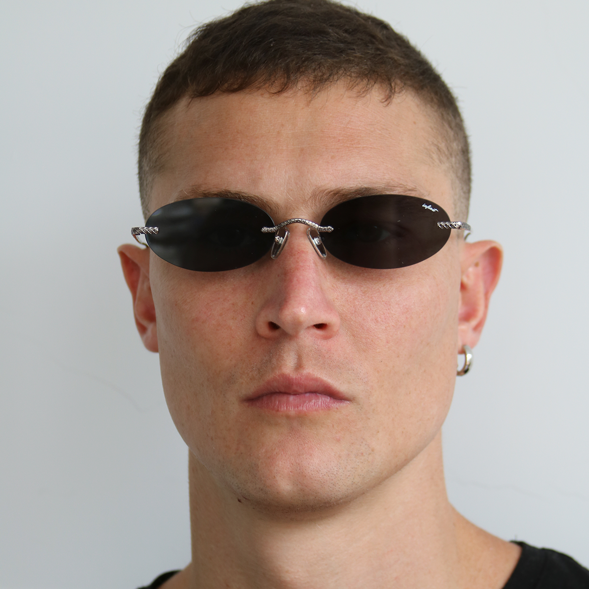 Lentes de sol - Aero Quo - Gris - Lente Gris