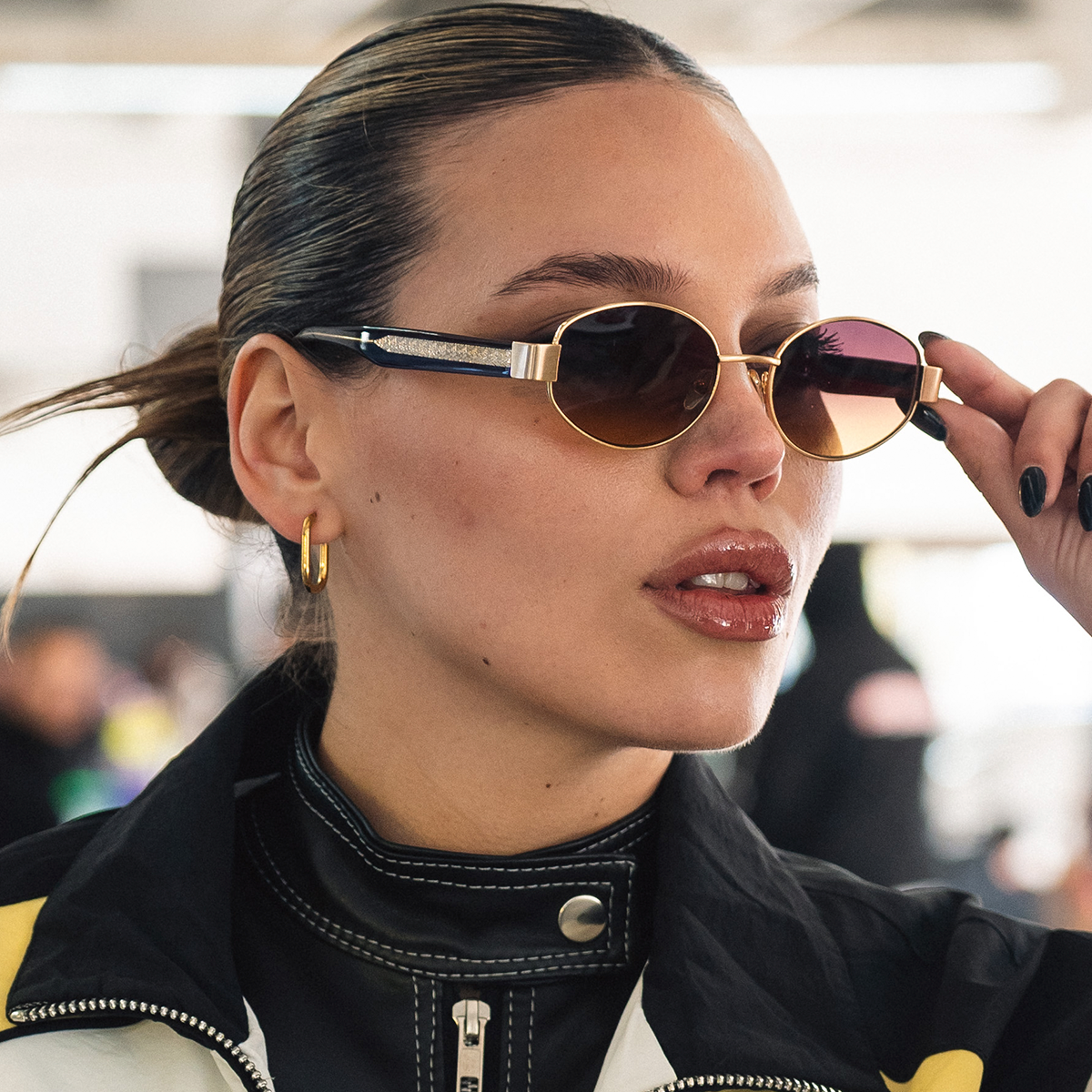 Lentes de sol - Alabama - Dorado Lente Marron