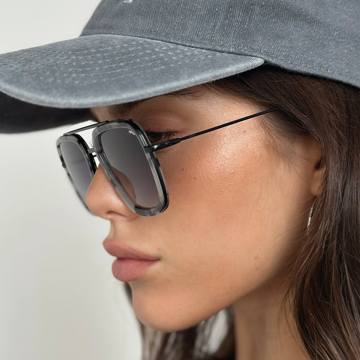 Lentes de Sol - Montecarlo Luxury Series - Carey - Lente Gris Degrade