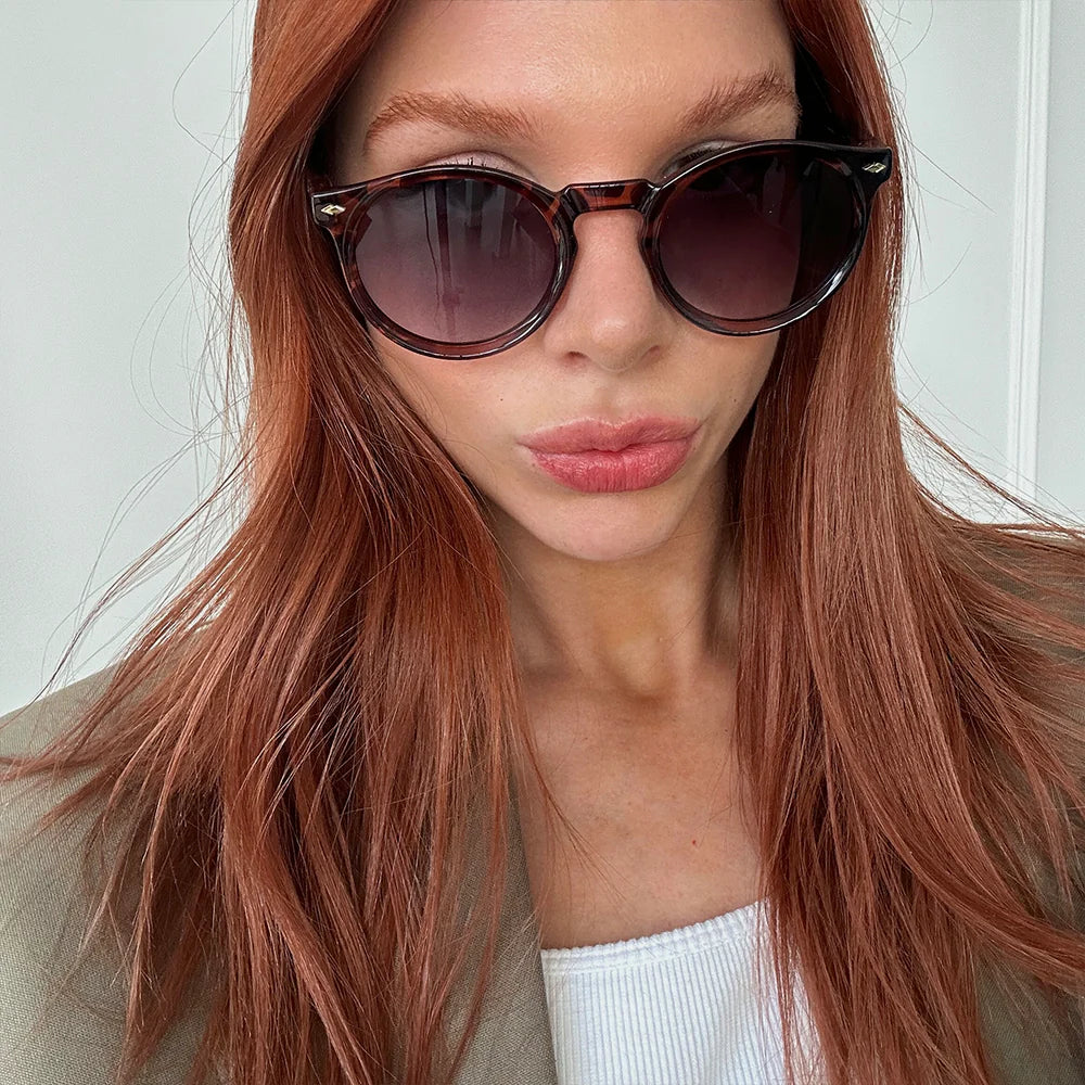 Lentes de Sol - Holbox - Tortoise - Lente gris degradado