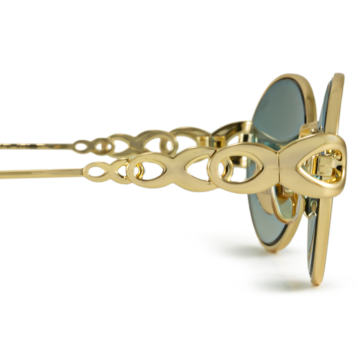 Lentes de Sol - Namib Dorado Lente Celeste Degrade