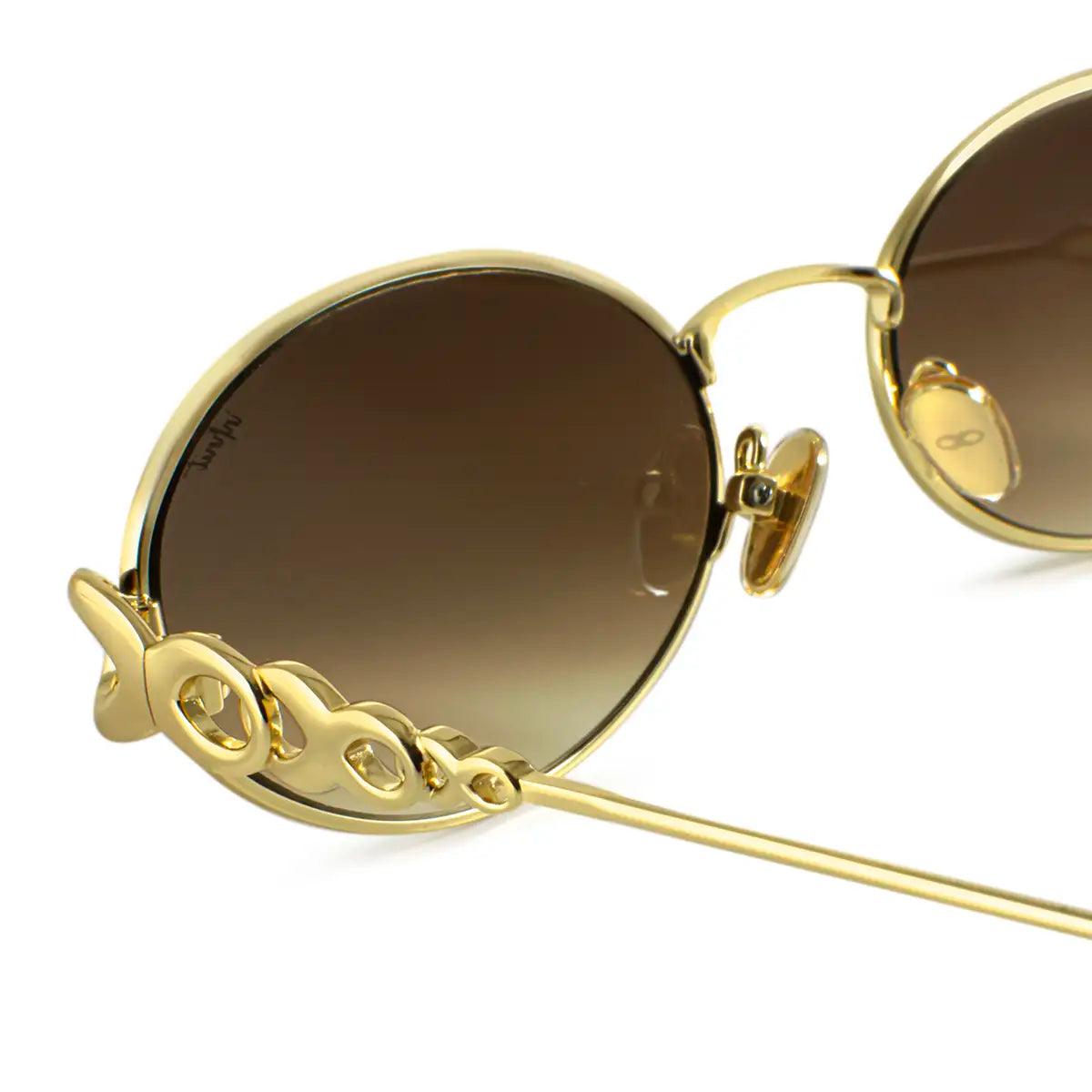 Namib Dorado Lente Marron Degrade