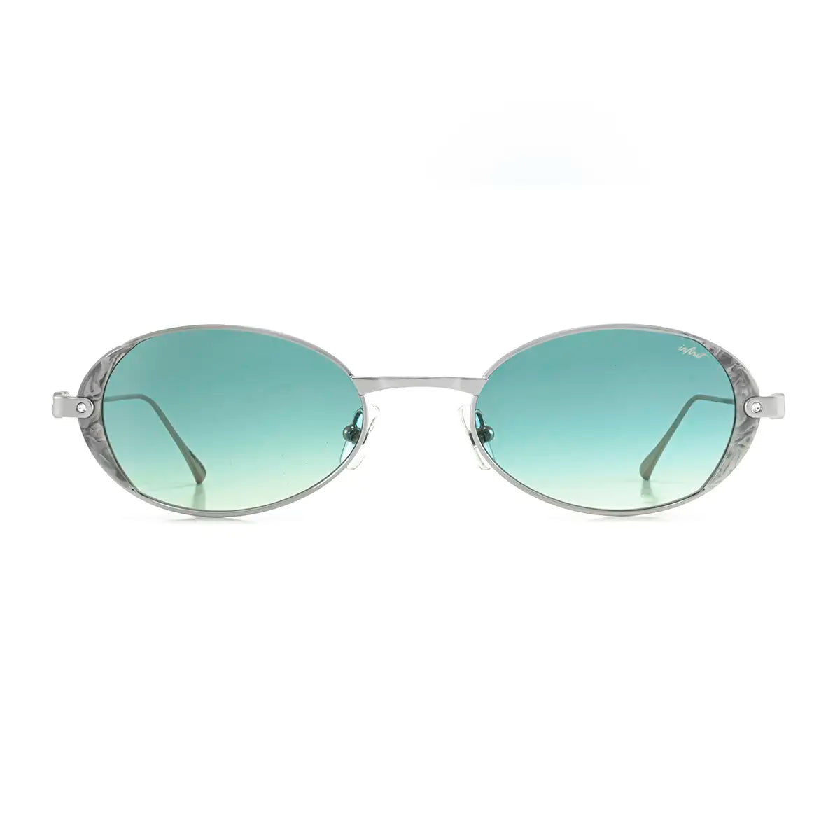 Ouro Plateado Lente Celeste Degrade