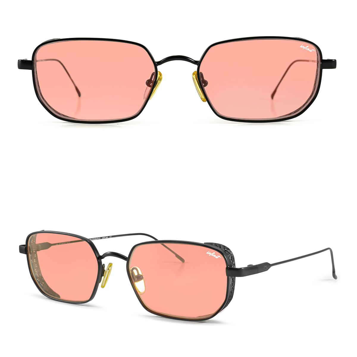 Palmyra Negro Lente Coral