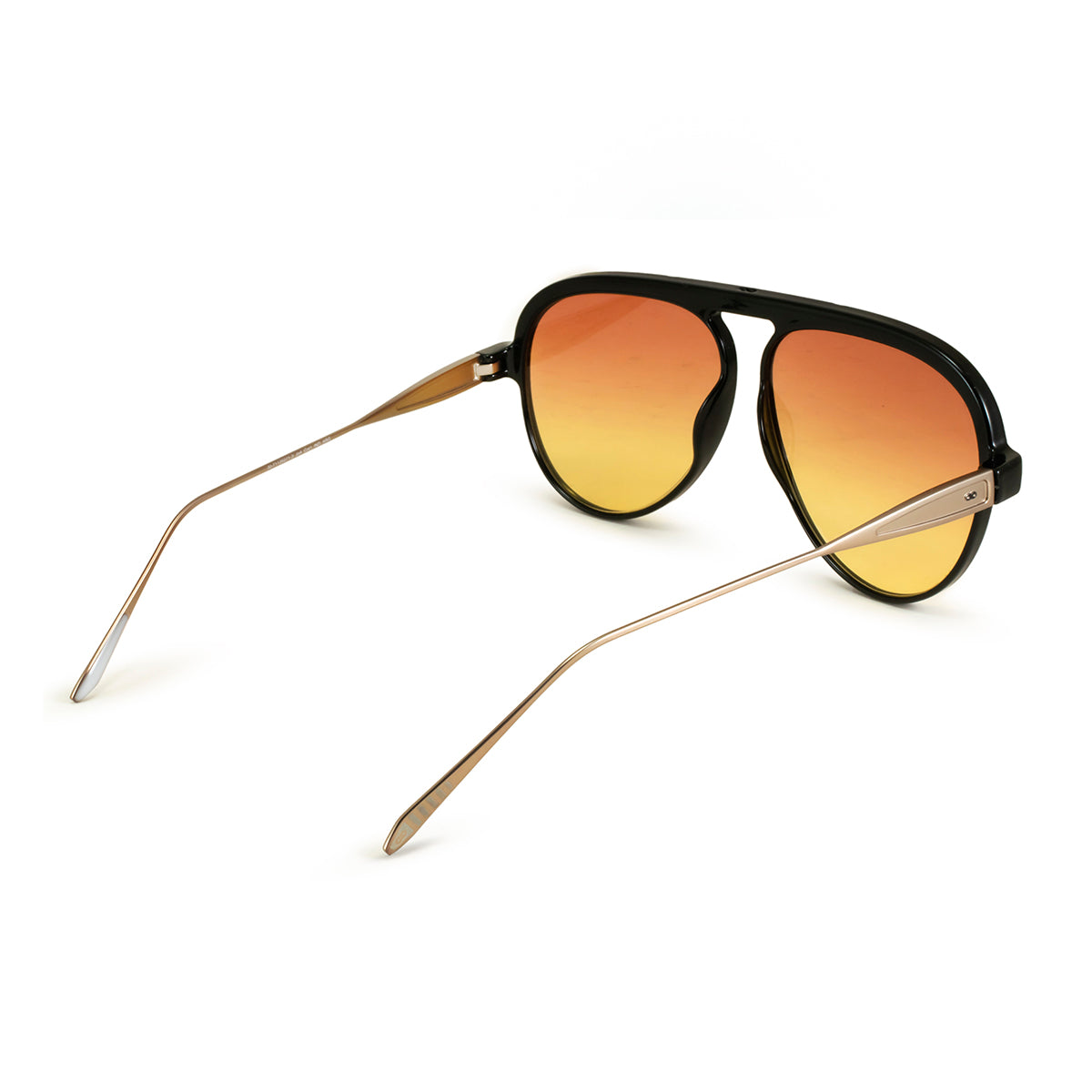 Lentes de Sol - Paris Special Metal Edition - Black Glossy Sunset - Lente degradado