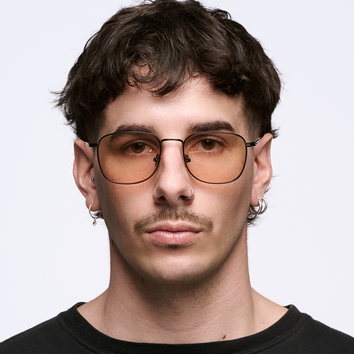 Lentes de Sol - Secchia Negro Lente Tostado