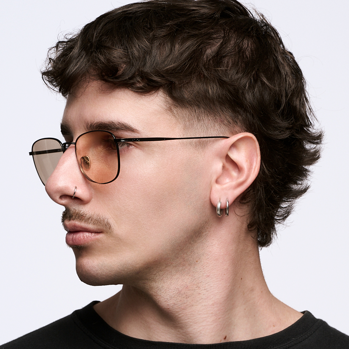 Lentes de Sol - Secchia Negro Lente Tostado