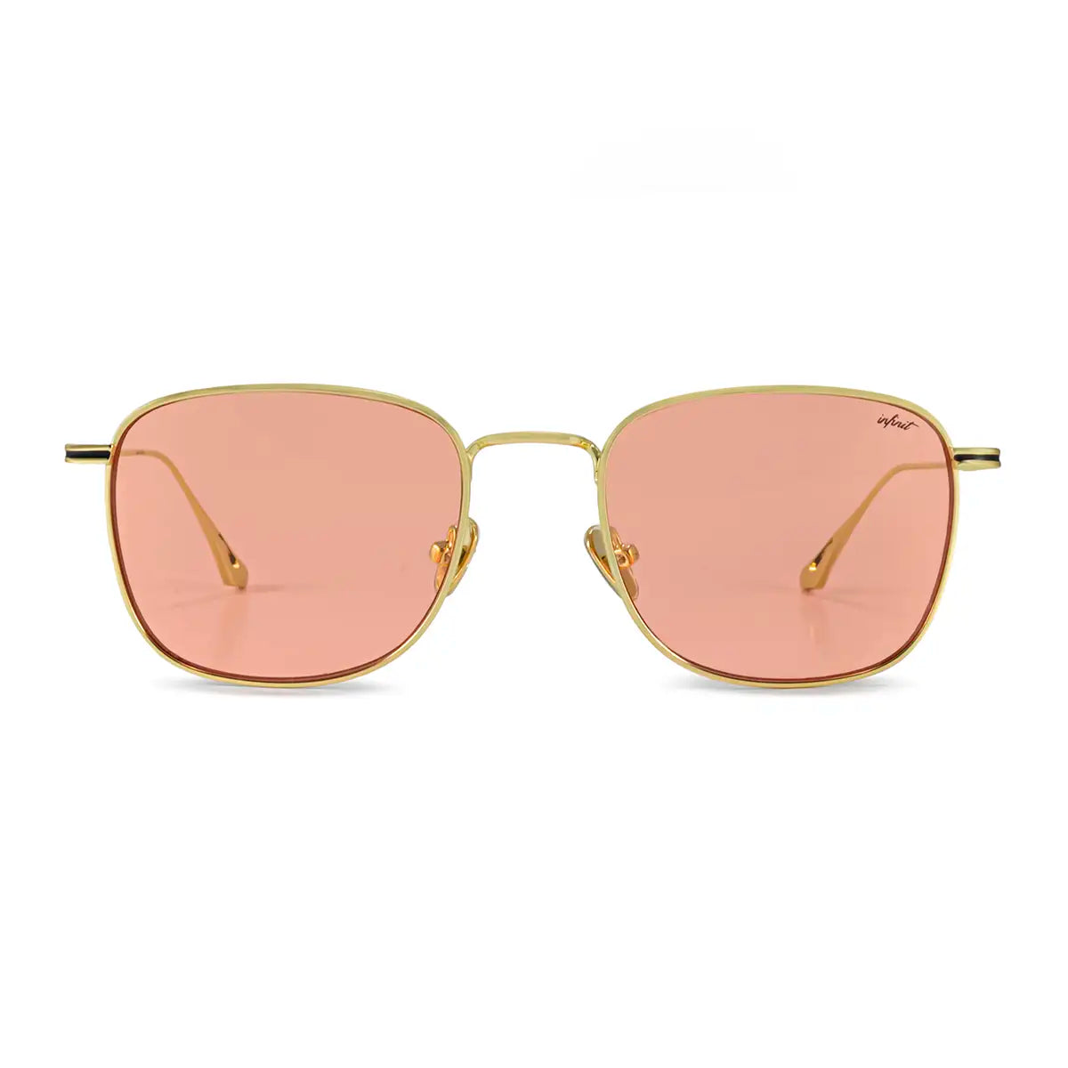 Lentes de Sol - Secchia Dorado Lente Coral