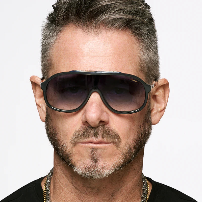 Lentes de Sol - Silverstone - Gris Perlado - Lente Azul Degrade