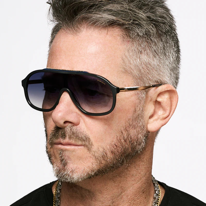 Lentes de Sol - Silverstone - Gris Perlado - Lente Azul Degrade