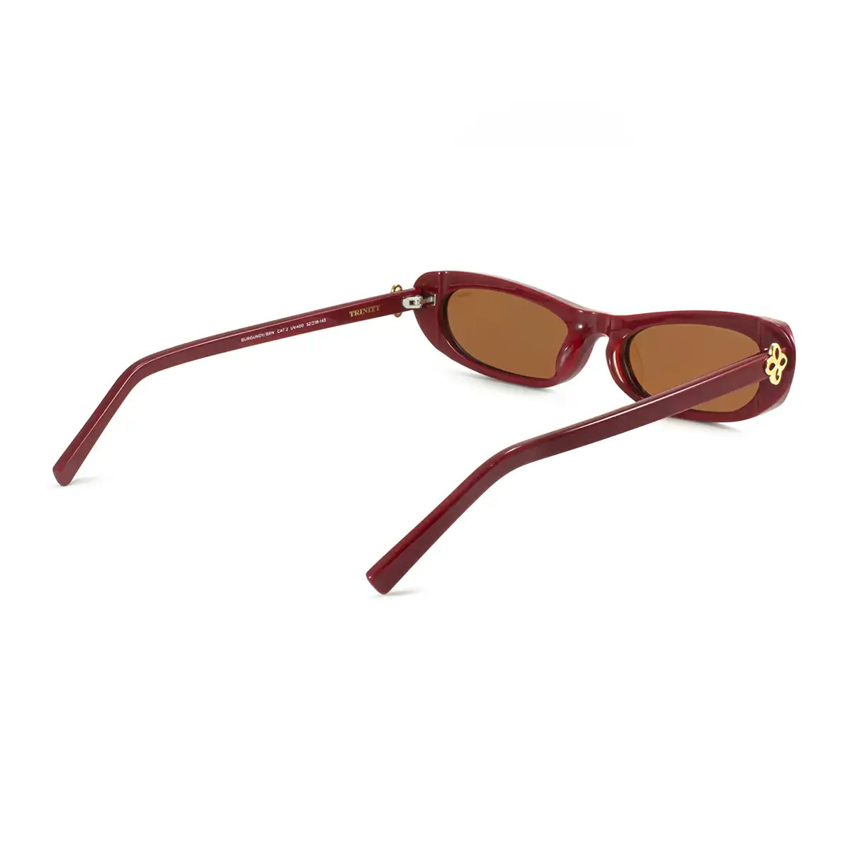 Trinity Bordo Lente Marron Polarizado