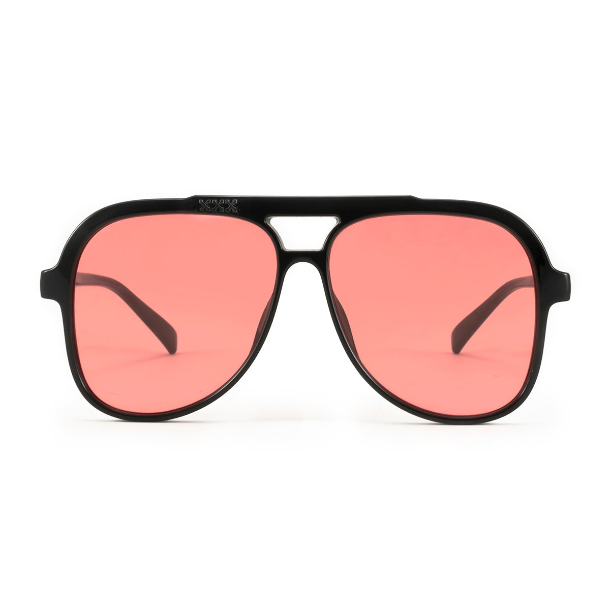 Lentes de Sol - Triple XXX - Black Shiny - Lente rosa