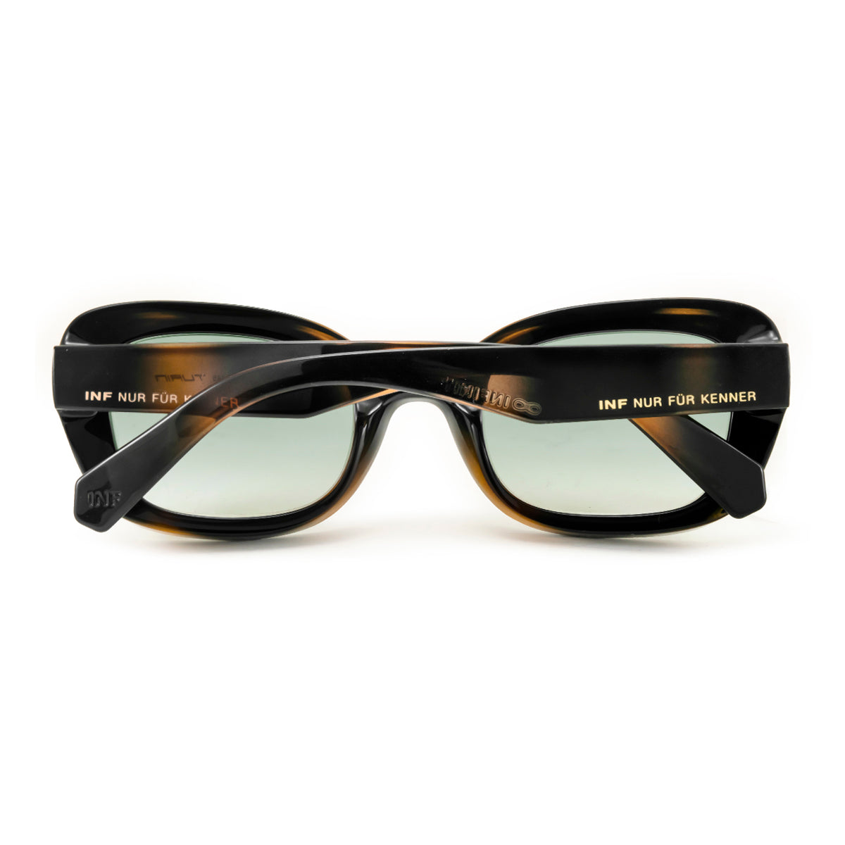 Lentes de Sol - Turin - Tortoise - Lente verde degradado