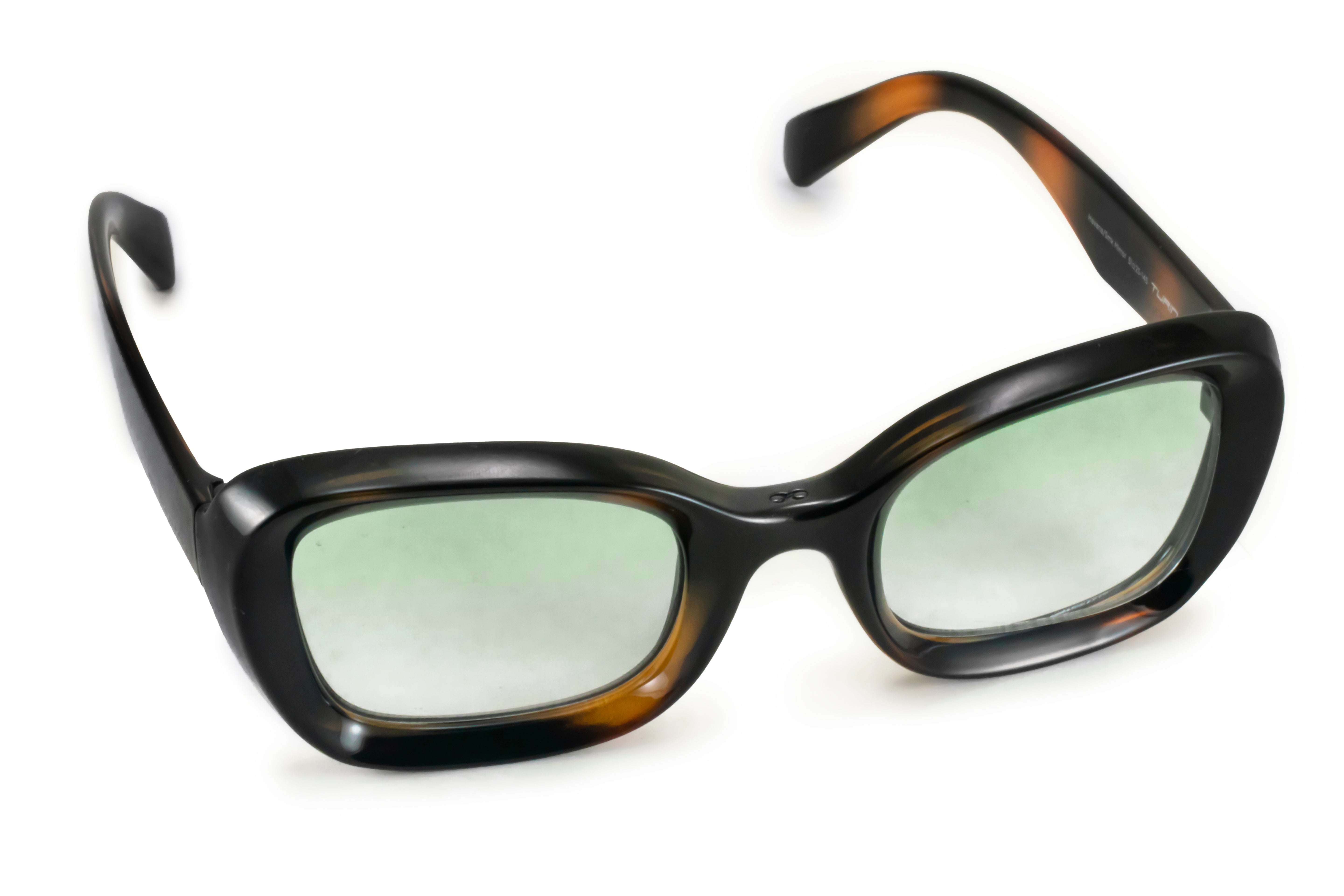 Lentes de Sol - Turin - Tortoise - Lente verde degradado