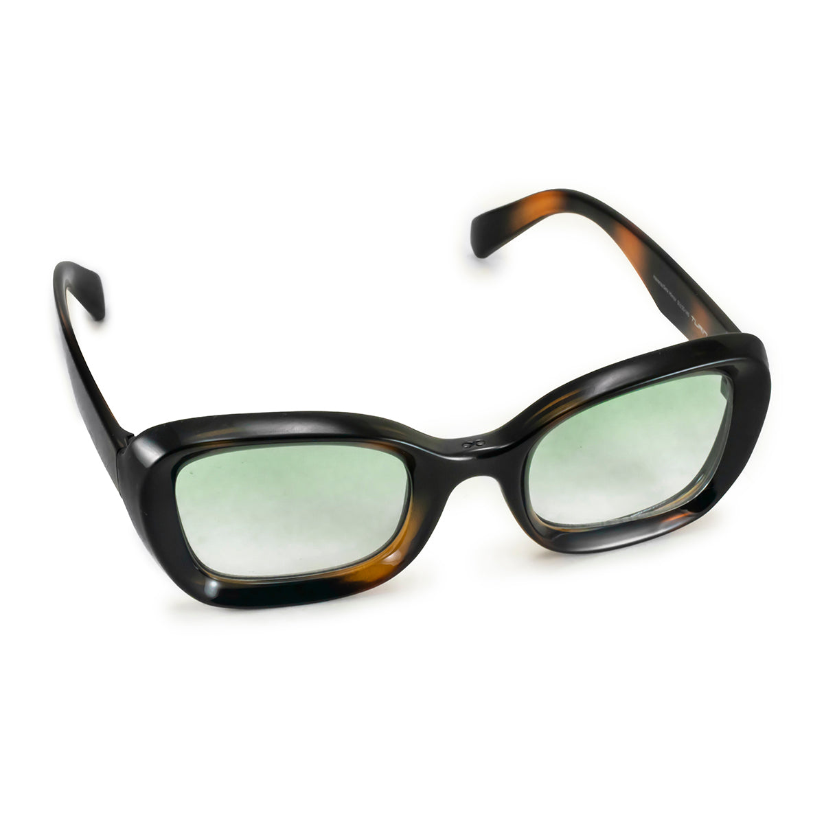 Lentes de Sol - Turin - Tortoise - Lente verde degradado