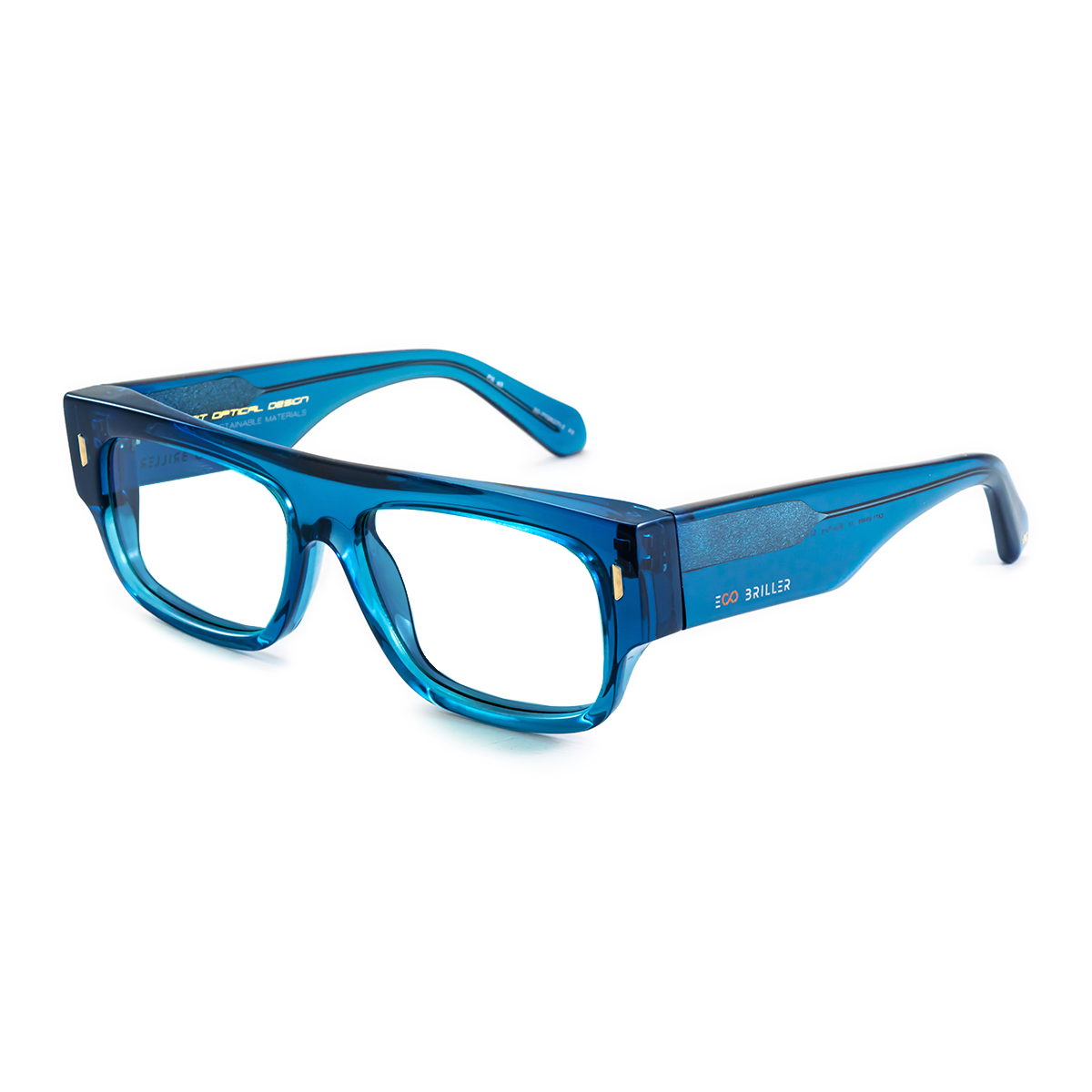 Armazon Glasgow Translucido Azul Eco Sustentable