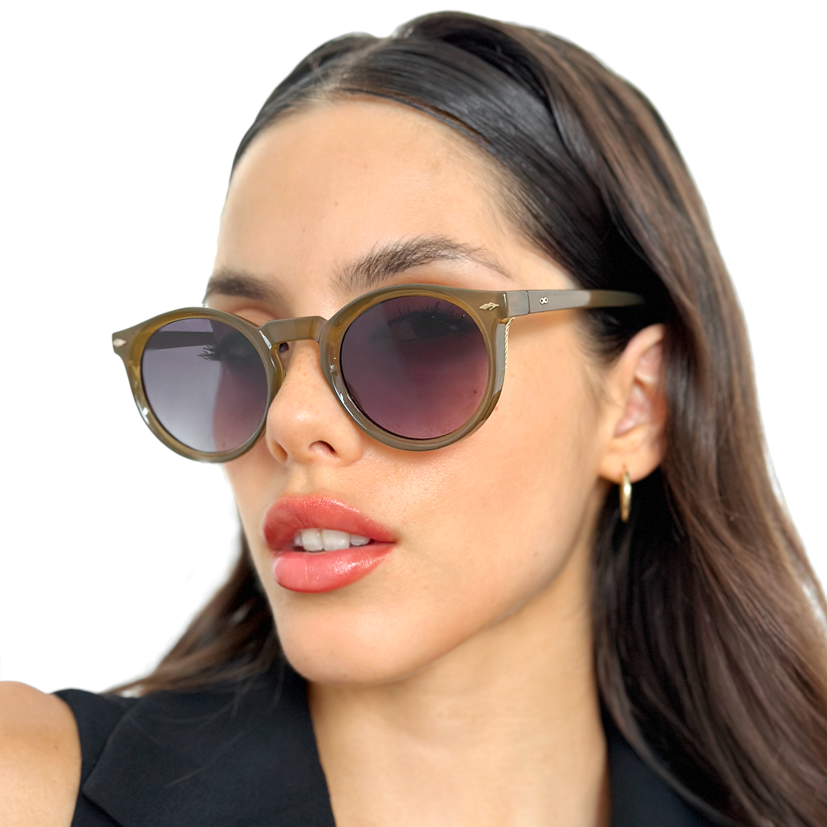 Holbox Milky Brown Lente Gris Degrade