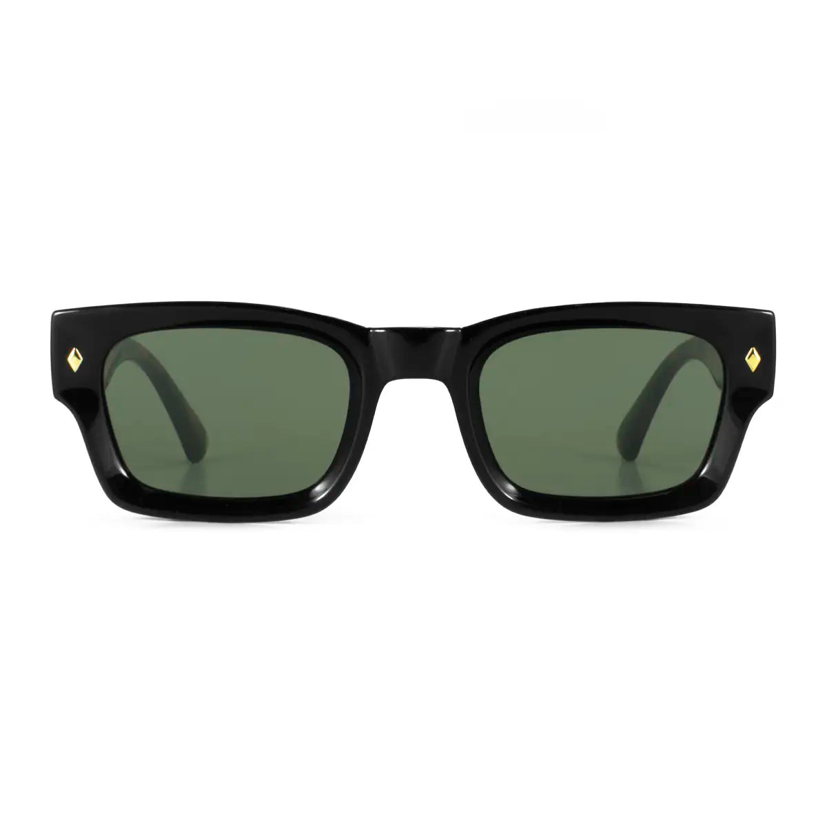 Lentes de Sol - Admiration Negro Carey Lente Verde