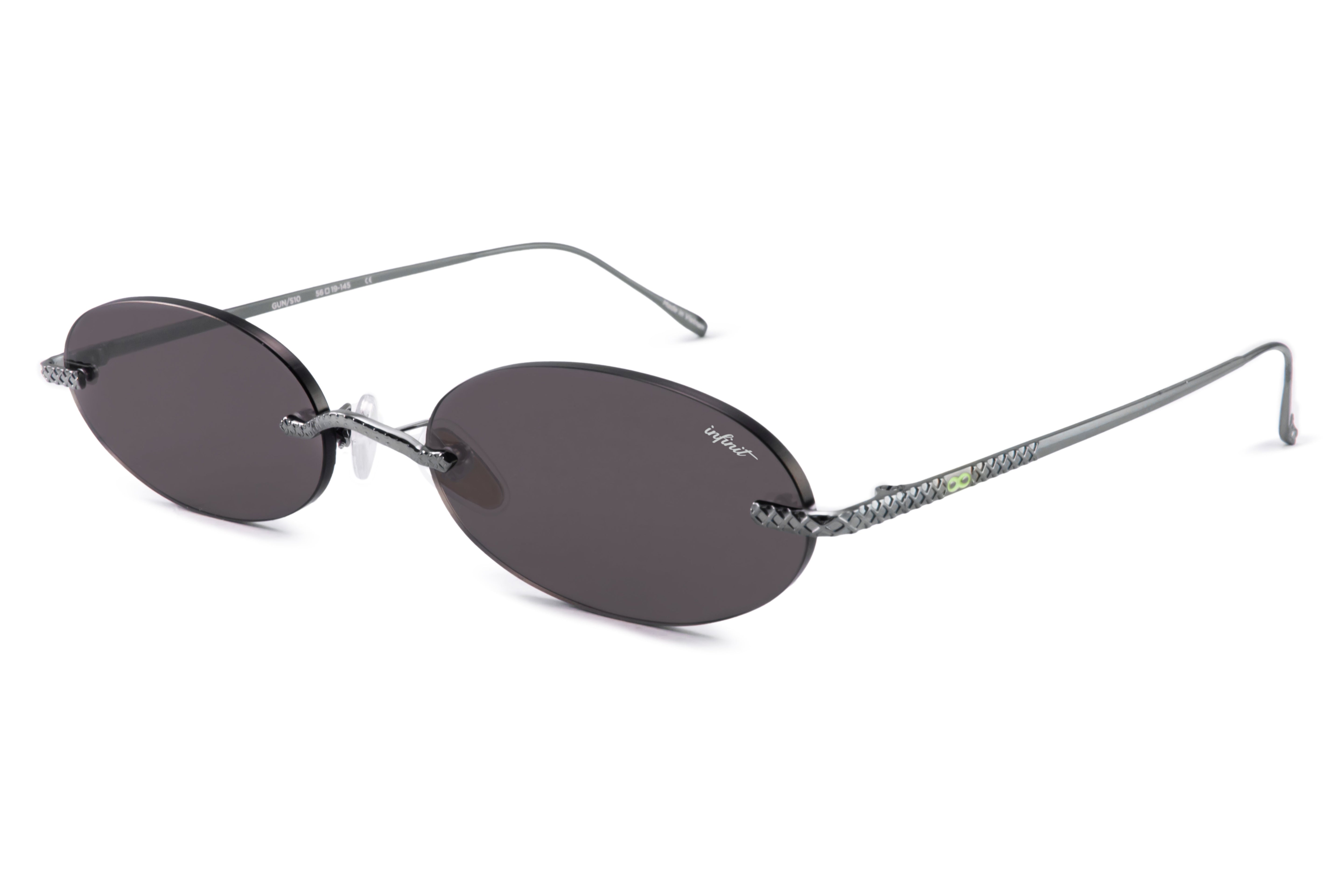Lentes de sol - Aero Quo - Gris - Lente Gris