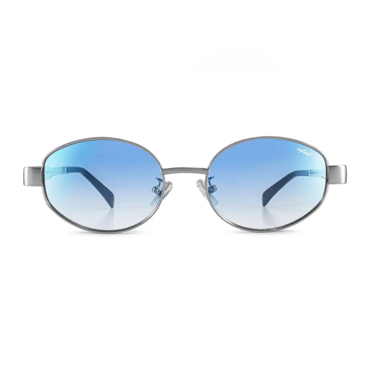 Lentes de Sol - Alaska Plateado Lente Azul Degrade