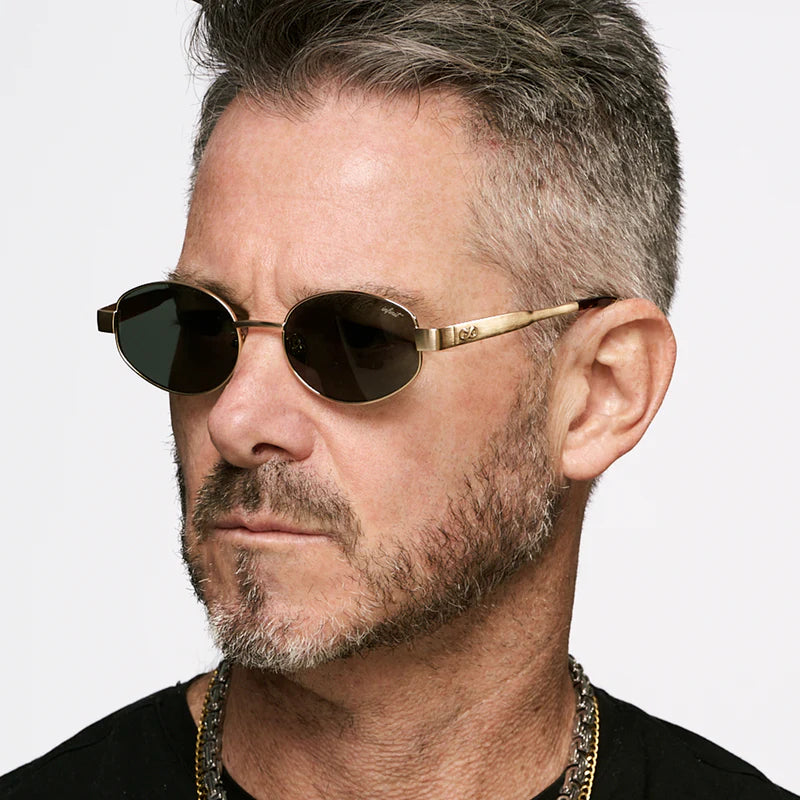 Lentes de Sol - Alaska - Dorado Lente Verde