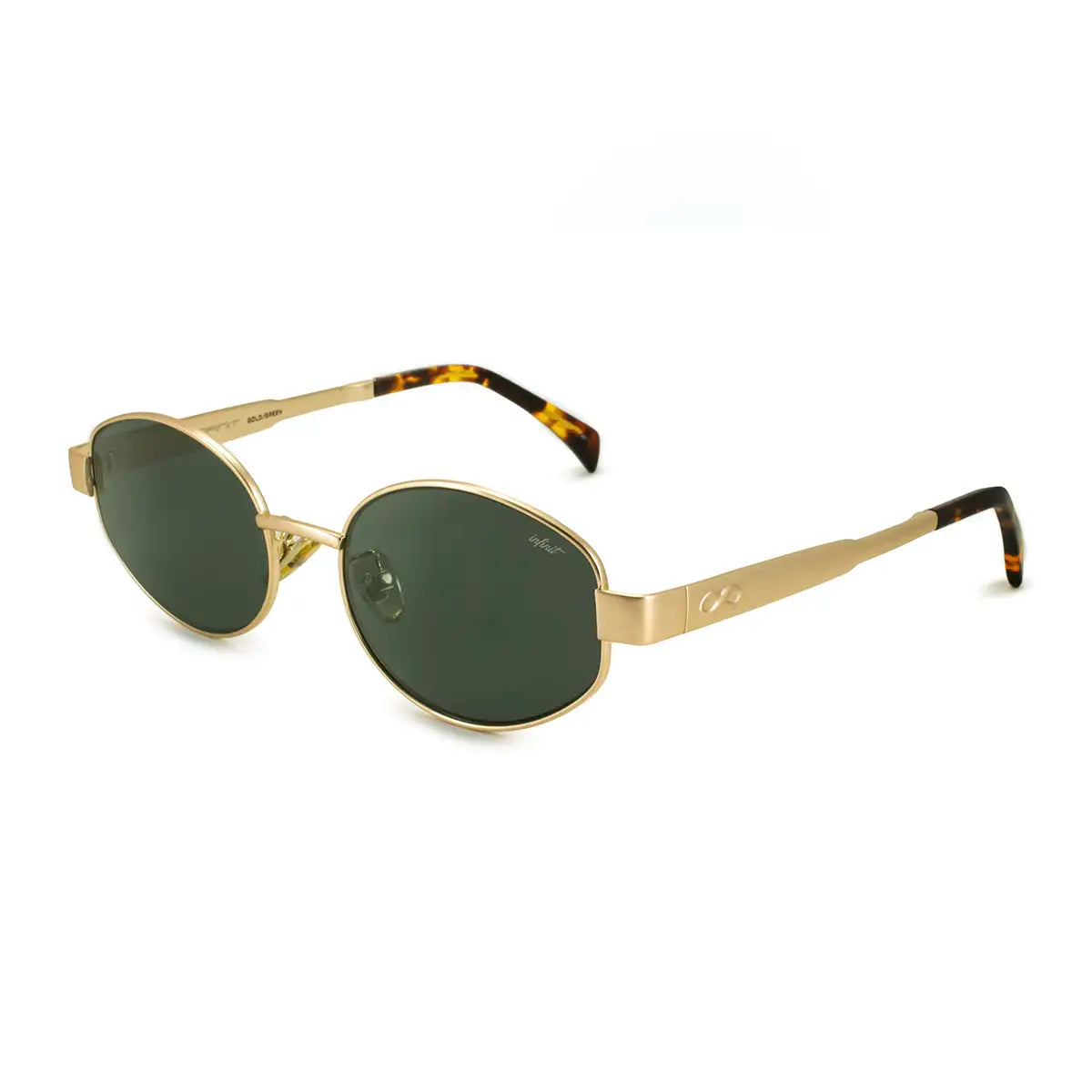 Lentes de Sol - Alaska - Dorado Lente Verde