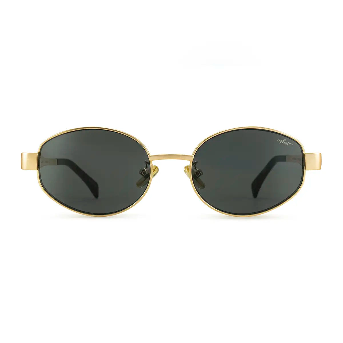 Lentes de Sol - Alaska - Dorado - Lente Gris