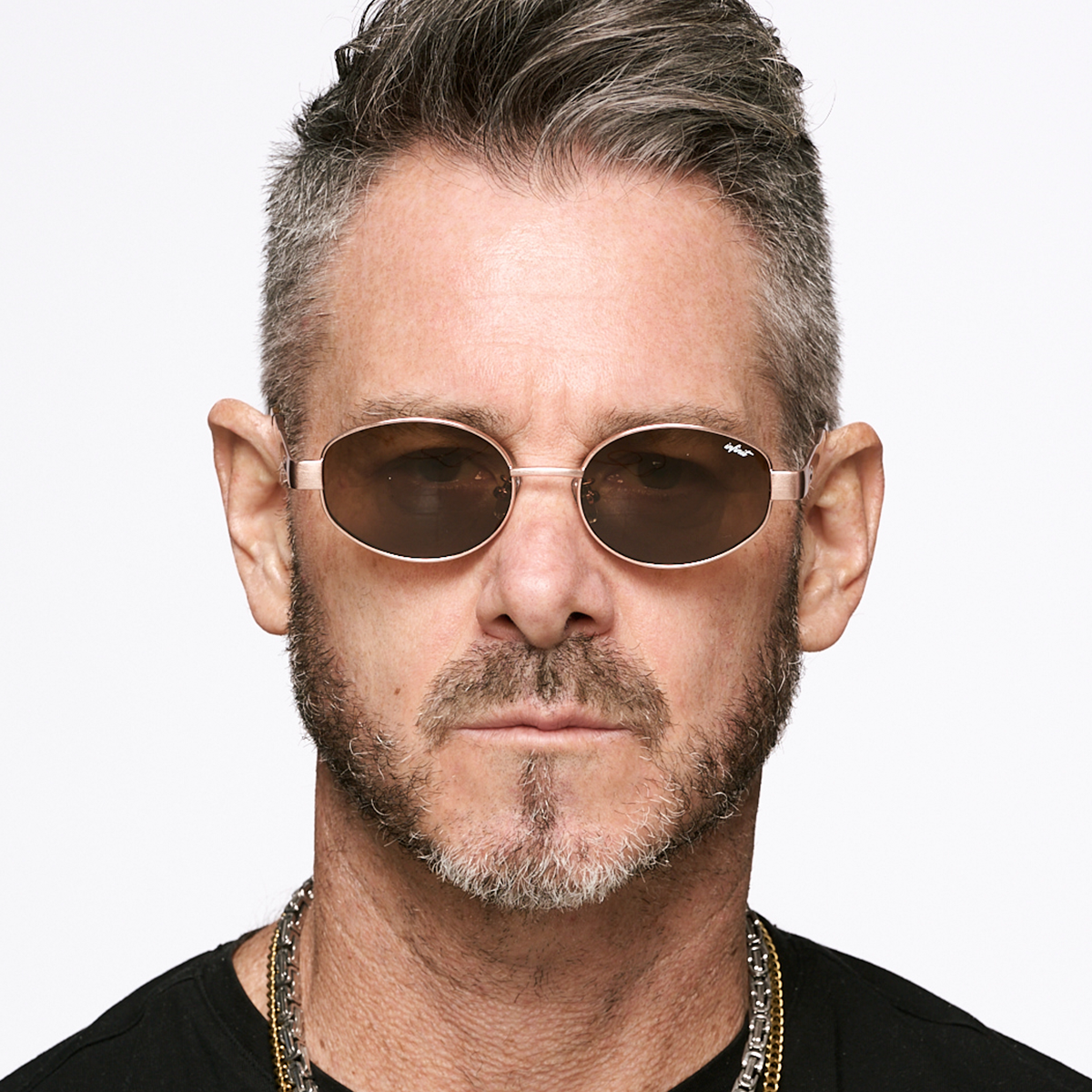 Alaska Dorado Rosado Lente Marron