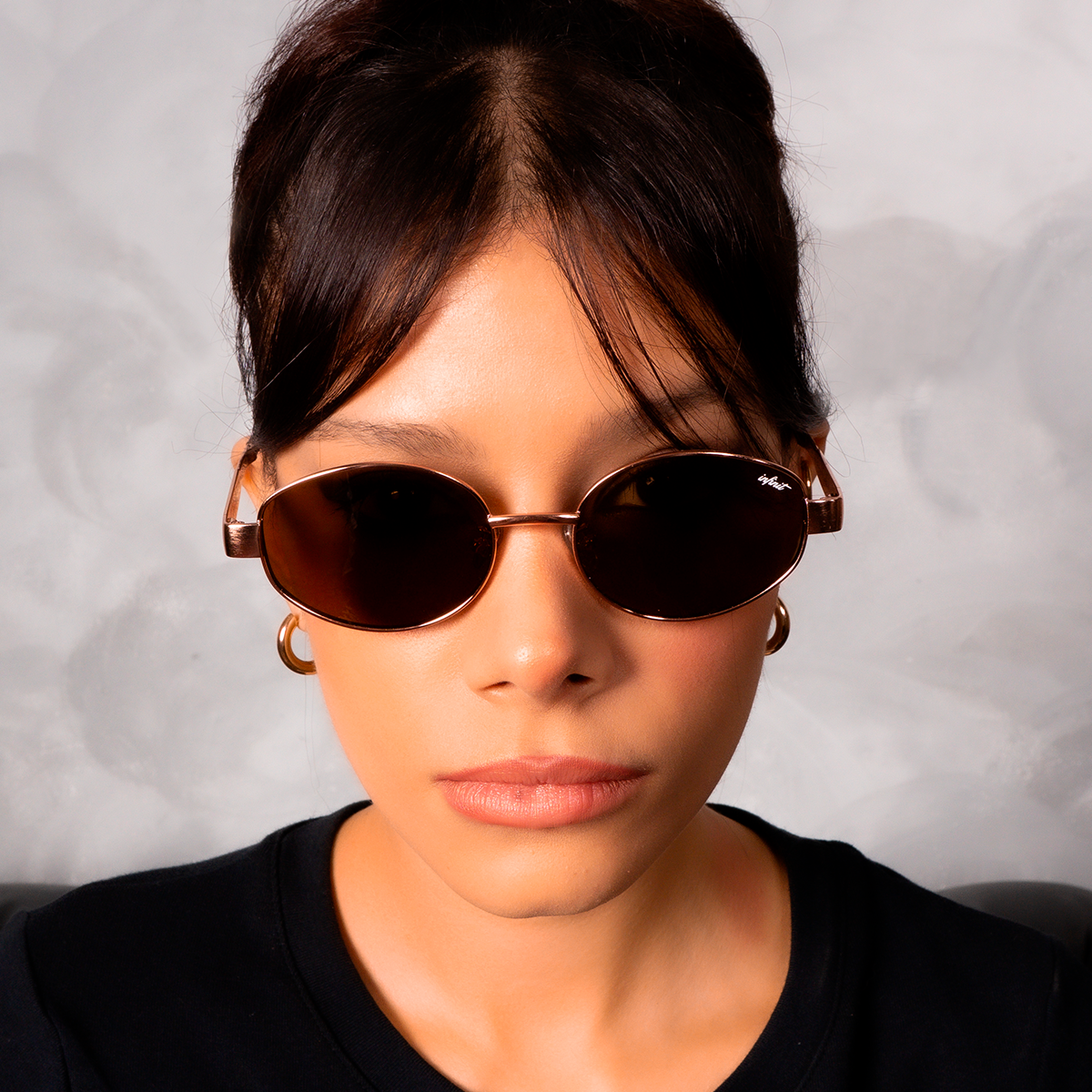 Alaska Dorado Rosado Lente Marron