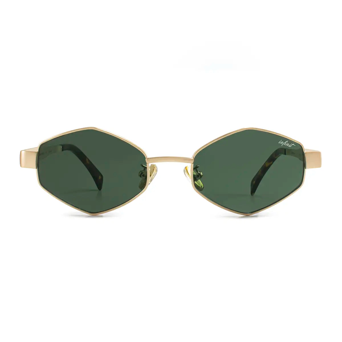 Lentes de Sol - Belice - Dorado - Lente Verde