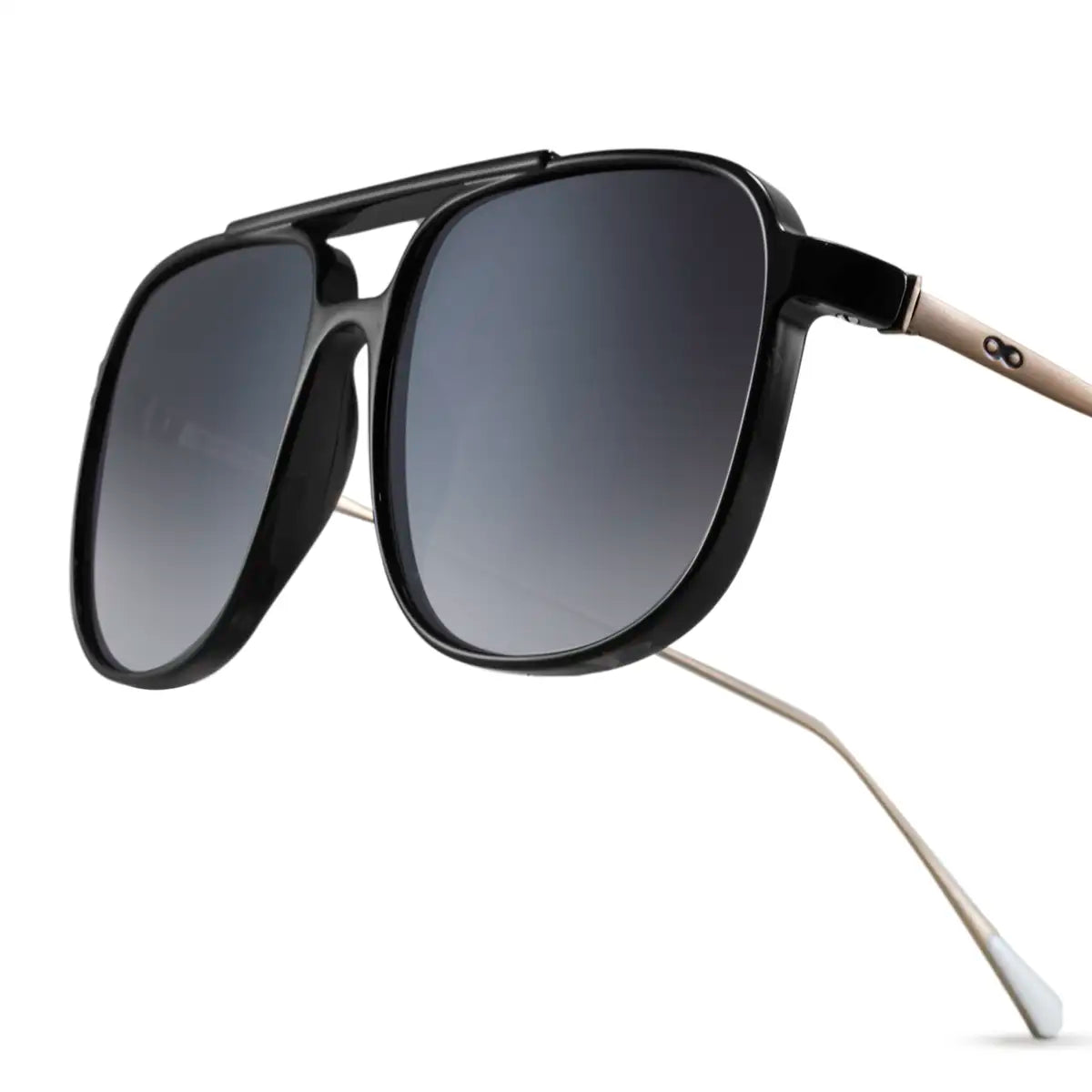Caravan Negro Brillo Lente Gris Degradé