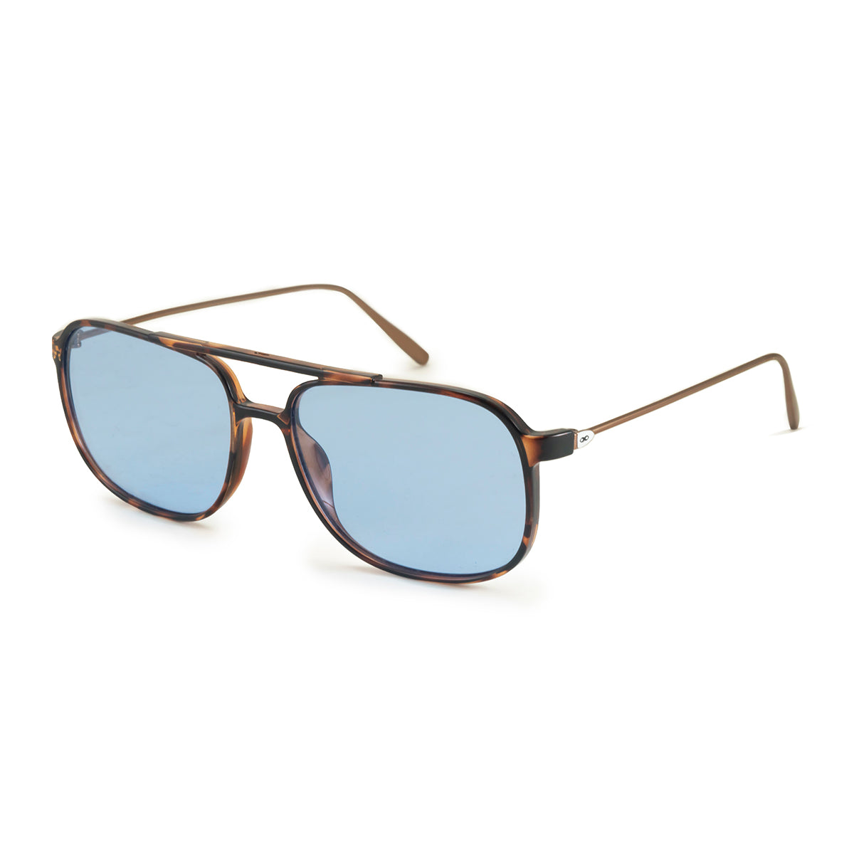 Lentes de sol - Caravan - Carey - Lente retro azul