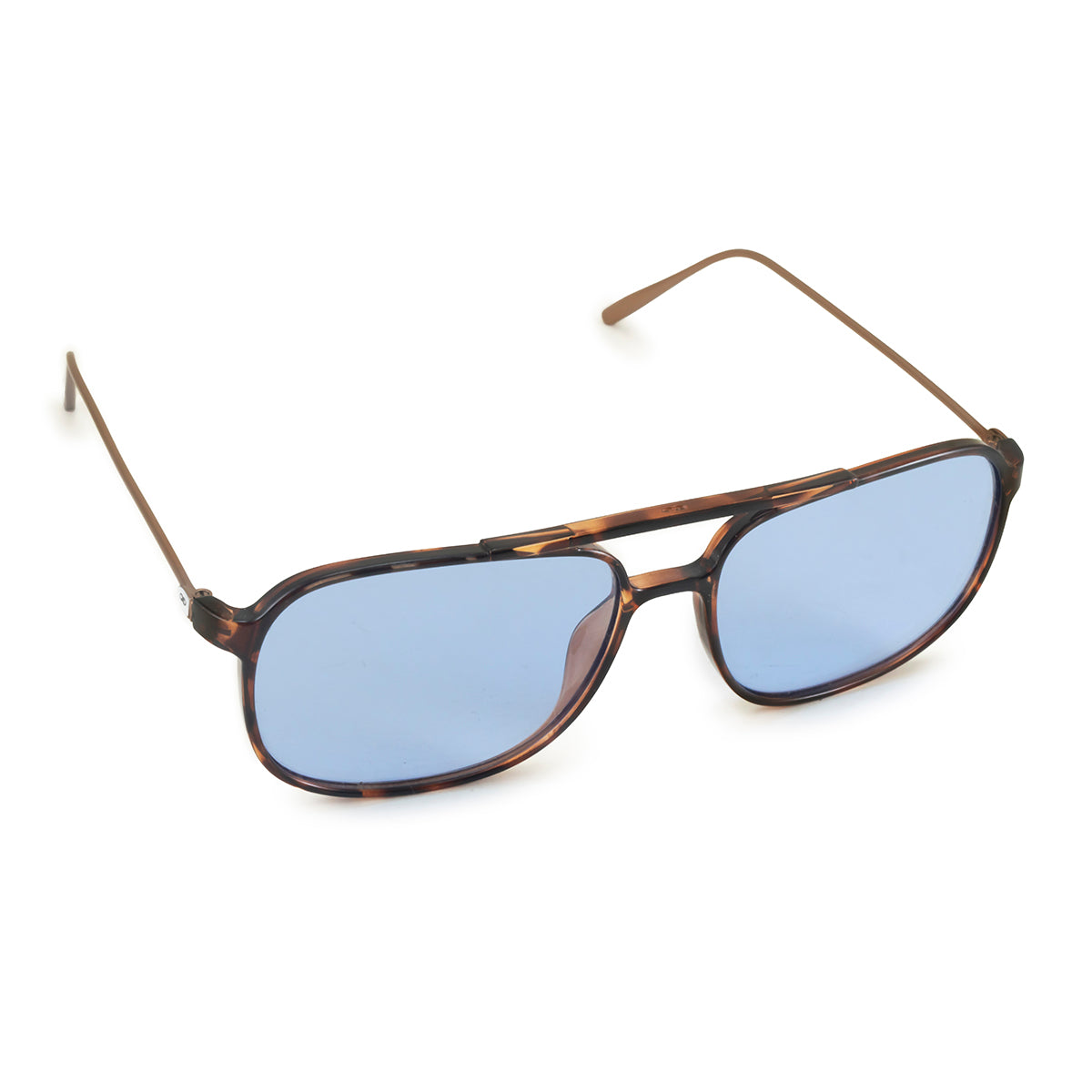 Lentes de sol - Caravan - Carey - Lente retro azul