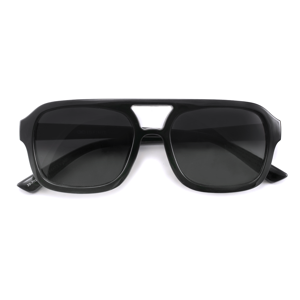 Lentes de Sol - Corsa - Negro Brillo - Lente polarizada gris degrade