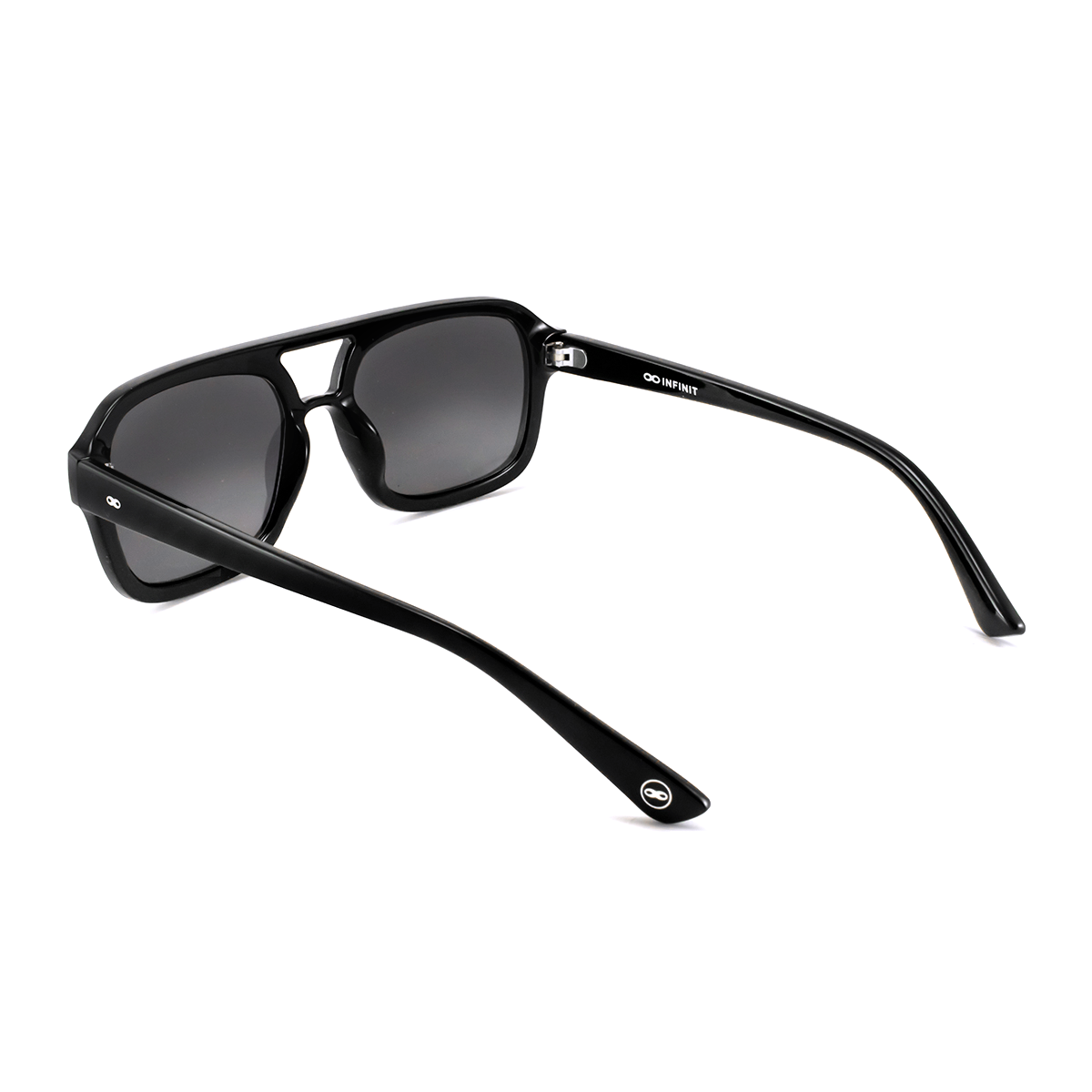 Lentes de Sol - Corsa - Negro Brillo - Lente polarizada gris degrade