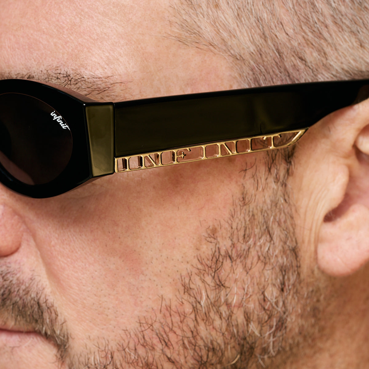 Lentes de Sol - Florida Negro Brillo Lente Gris