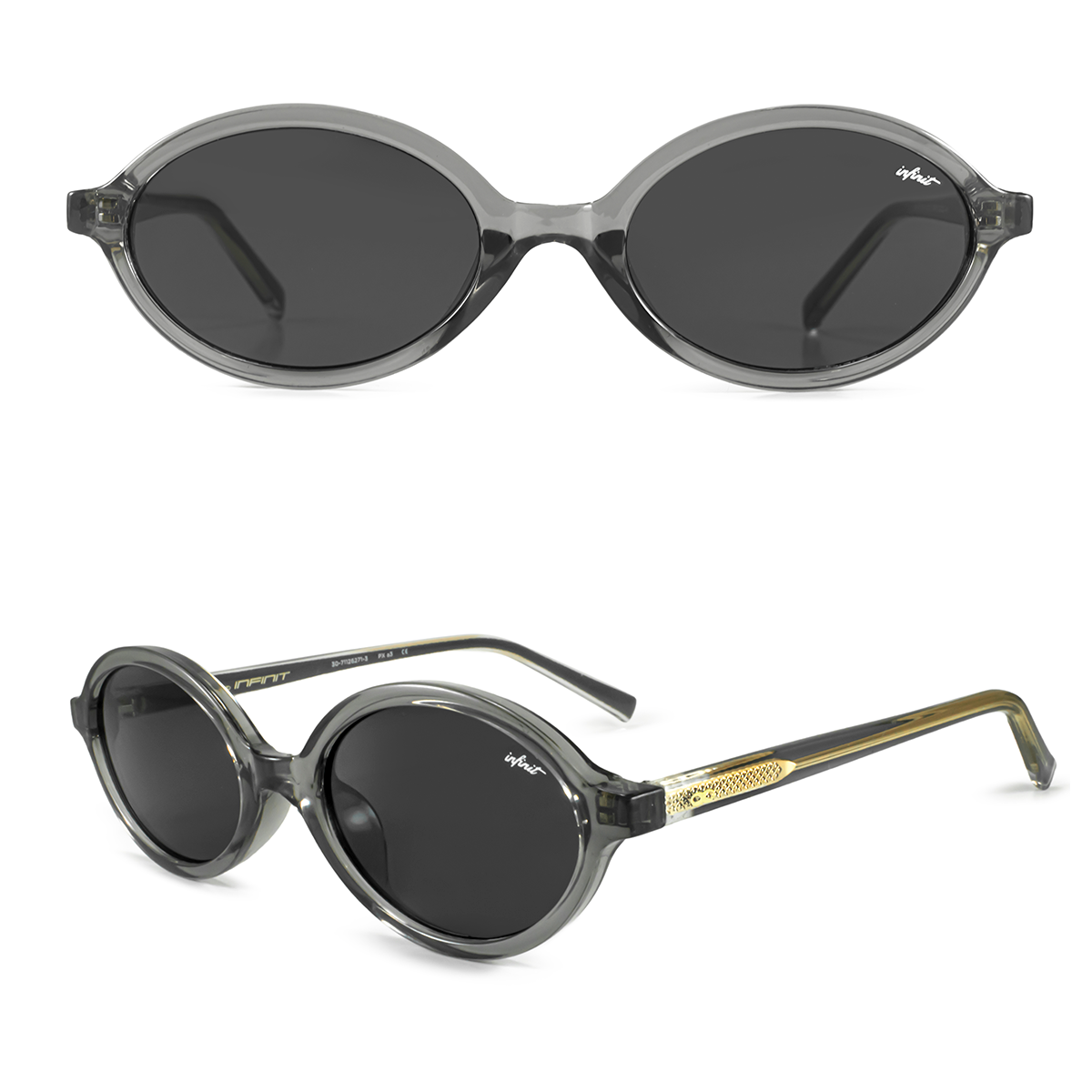 Fokus Translucido Gris Lente Gris