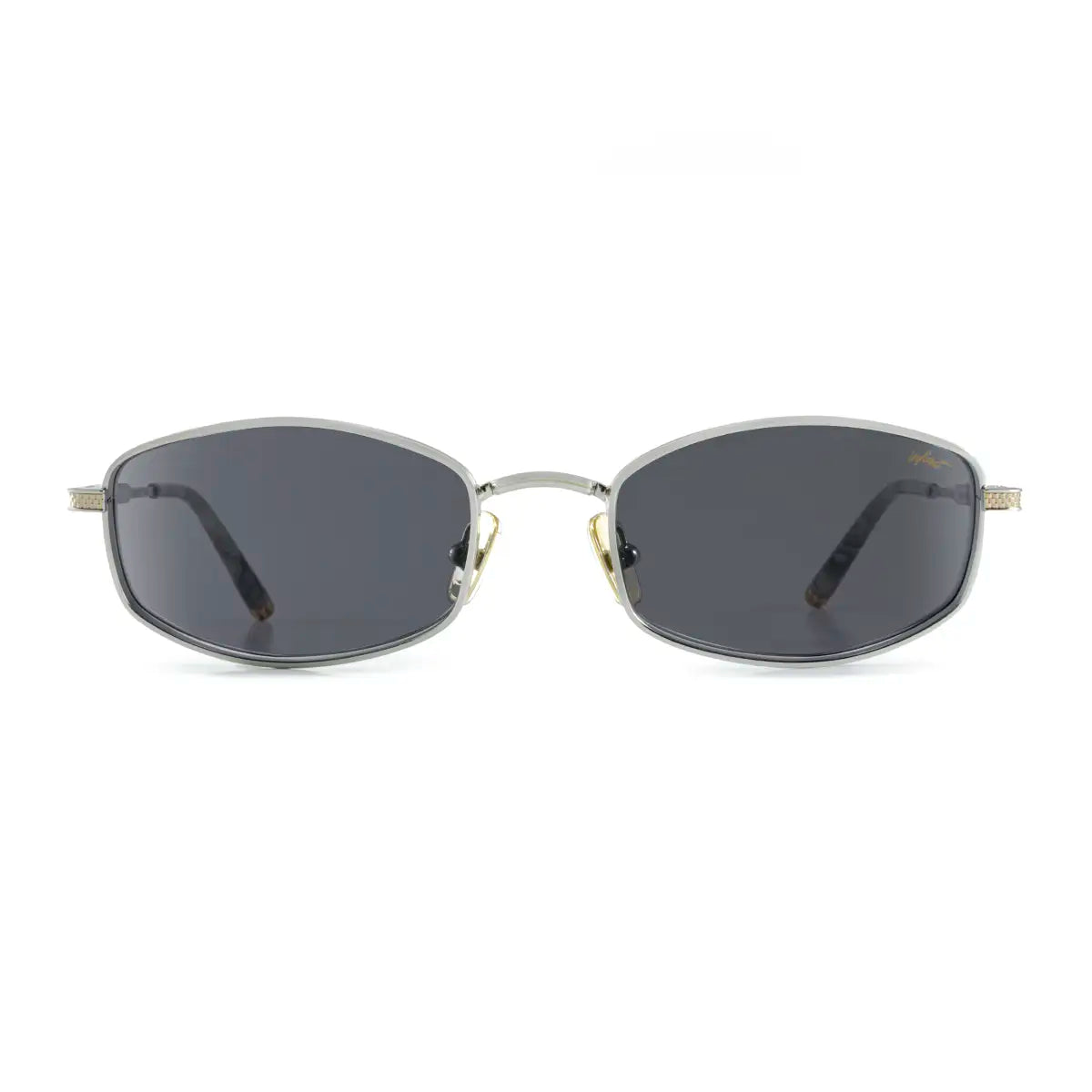 Geneve Plateado Lente Gris