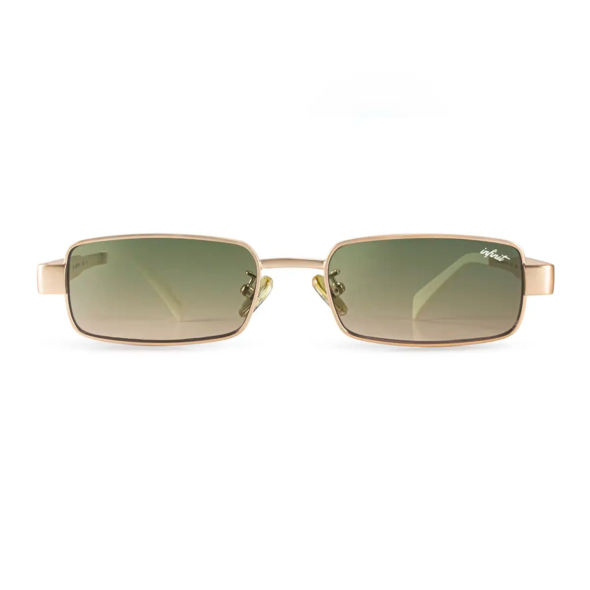 Lentes de Sol - Honshu Dorado Lente Verde Degrade