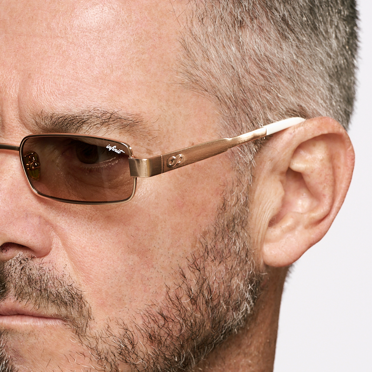 Lentes de Sol - Honshu Dorado Lente Verde Degrade