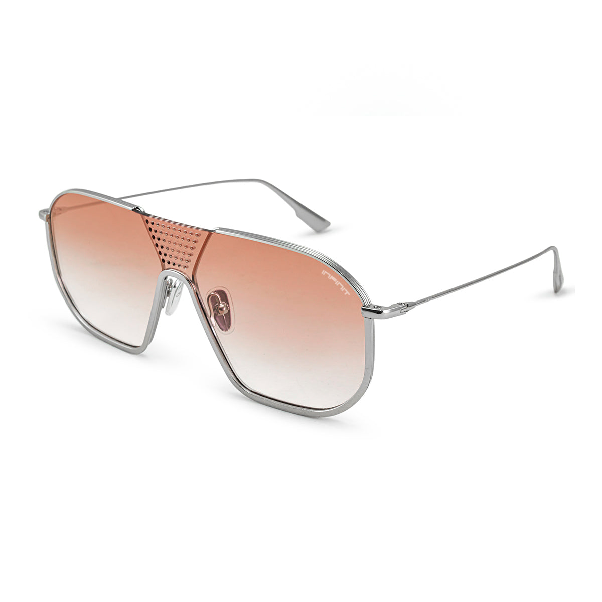 Indianapolis Plateado Lente Peach Degrade
