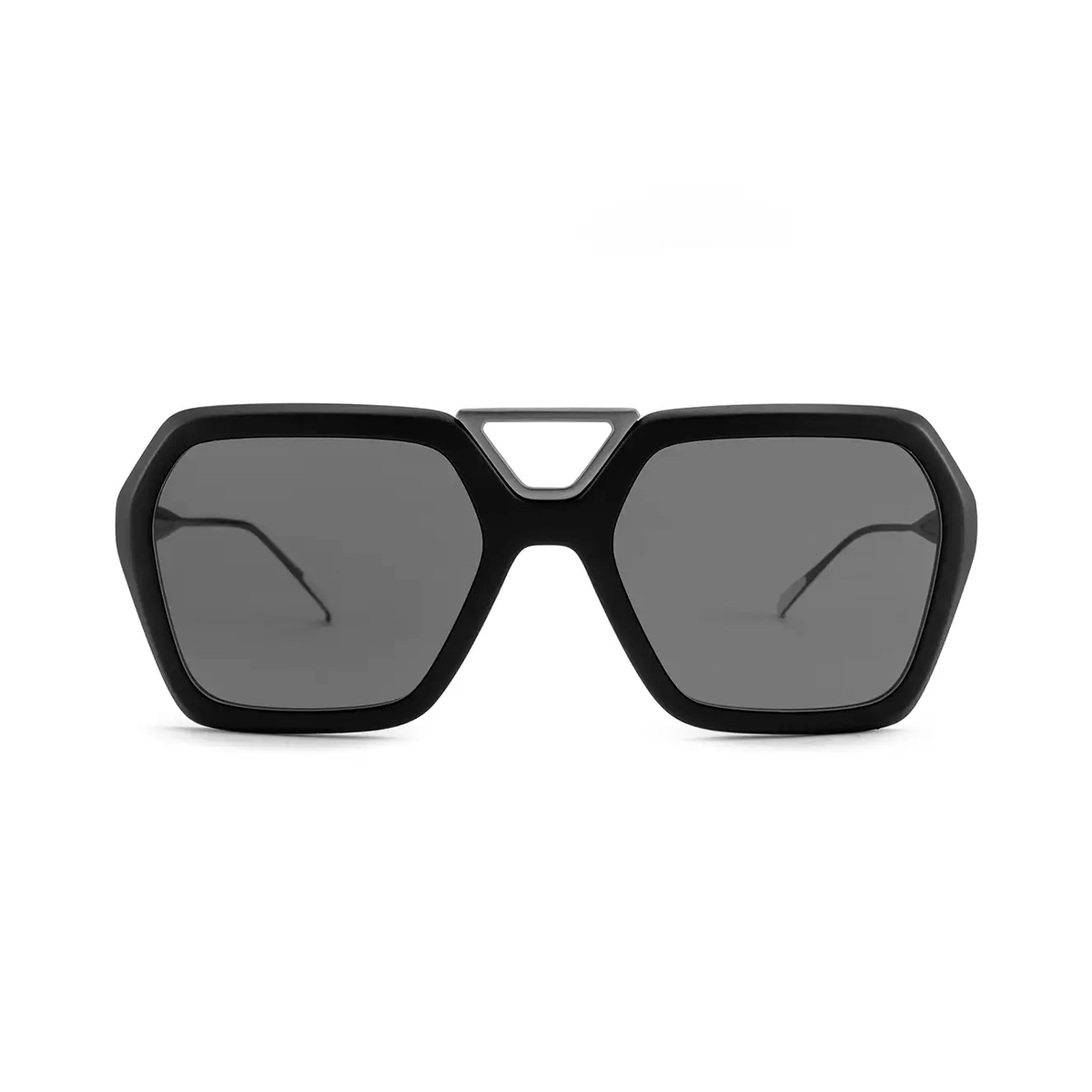 Lentes de Sol - London - Negro Mate - Lente polarizada gris