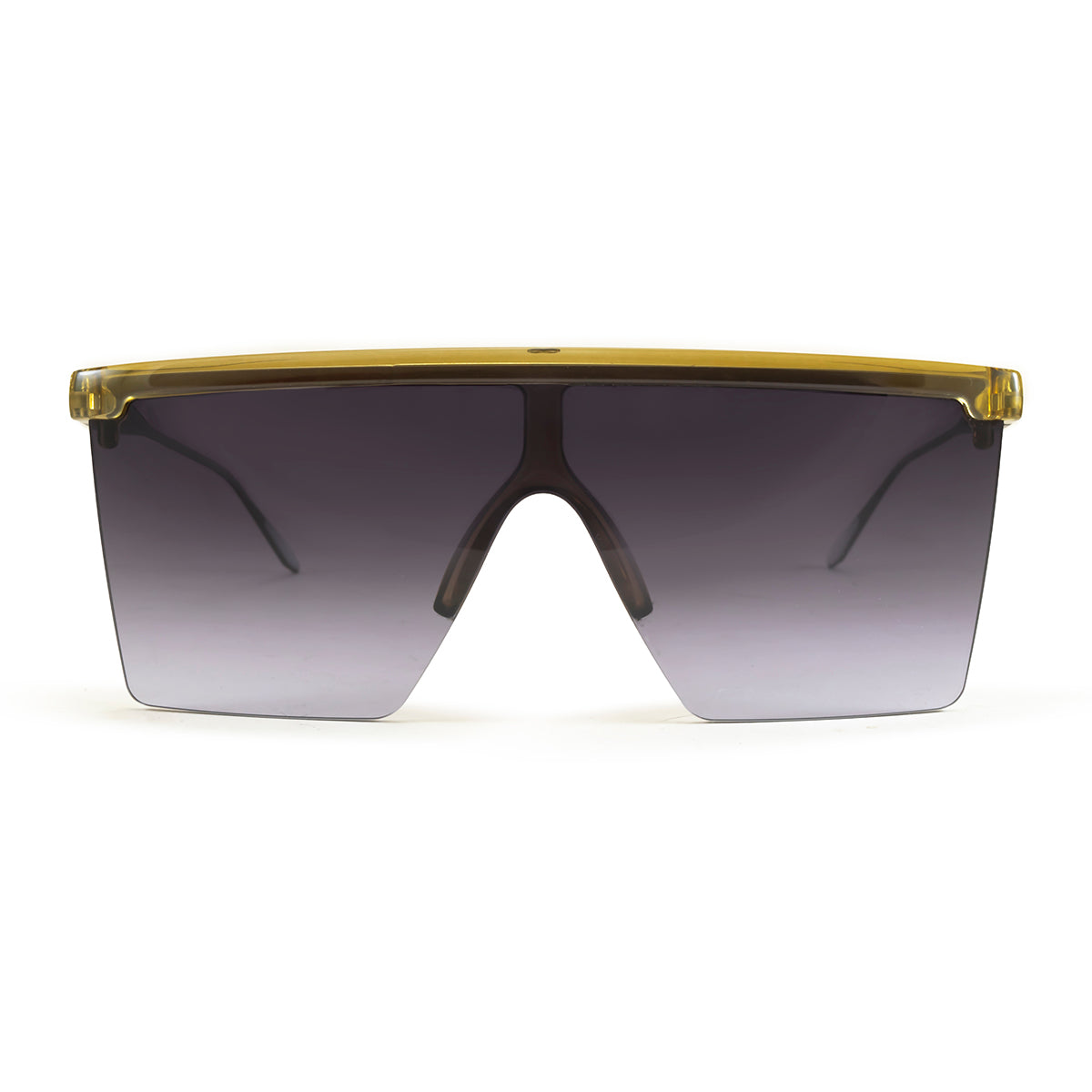 Lentes de Sol - Moscow - Metal oliva -  Lente gris degrade