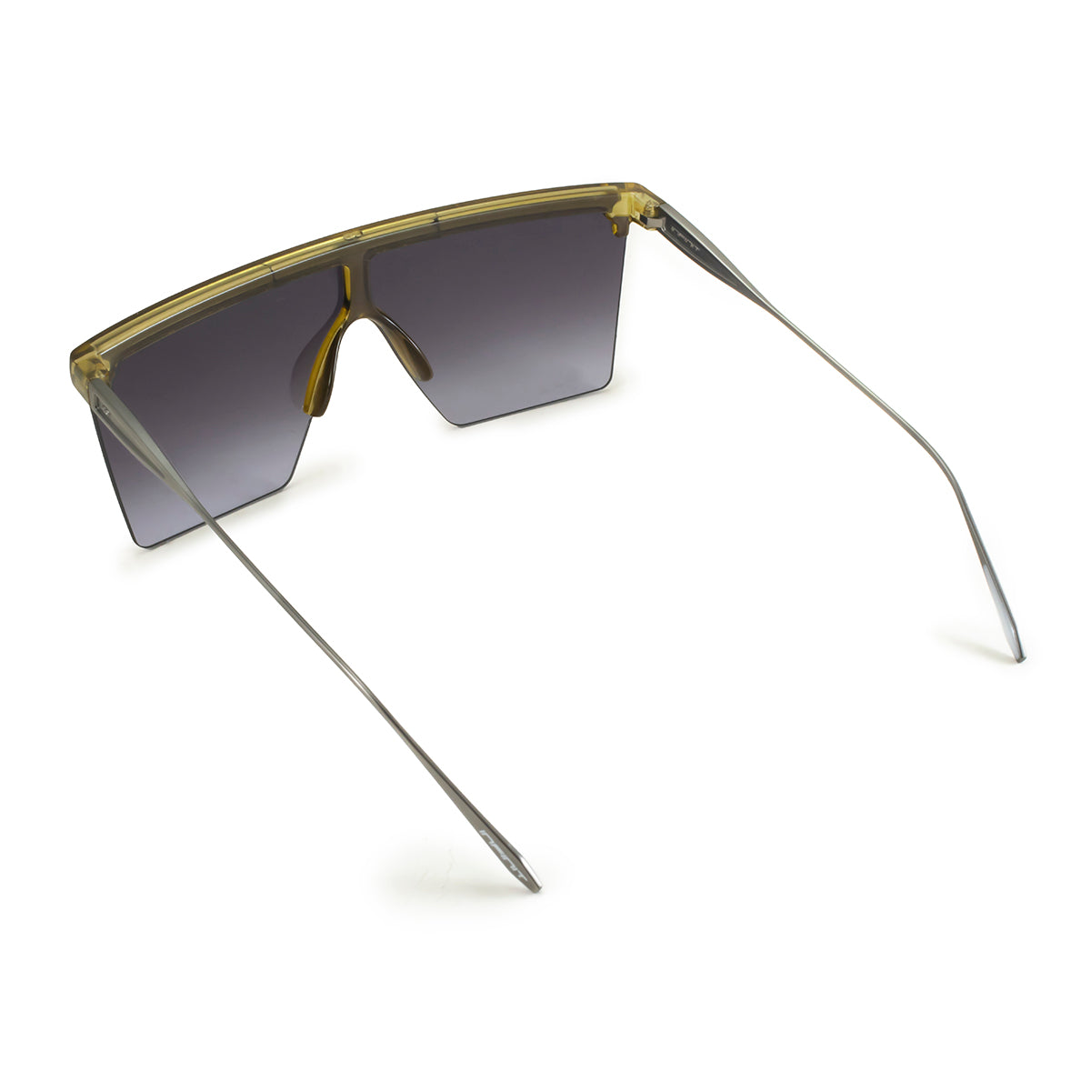 Lentes de Sol - Moscow - Metal oliva -  Lente gris degrade