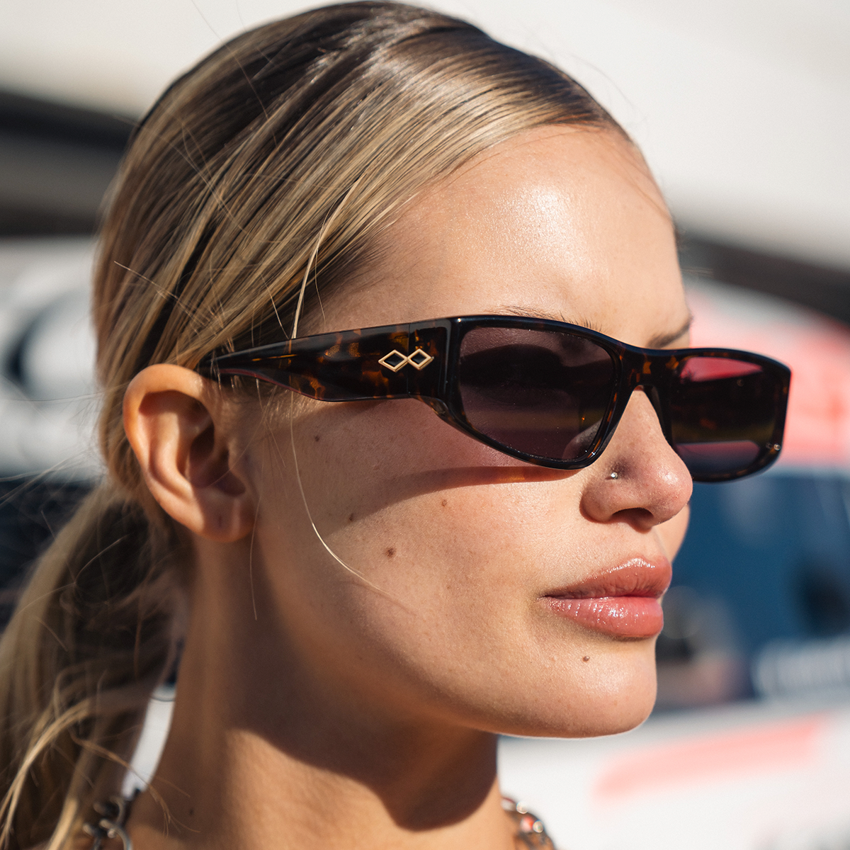 Lentes de Sol - Venice - Carey -  Lente Gris