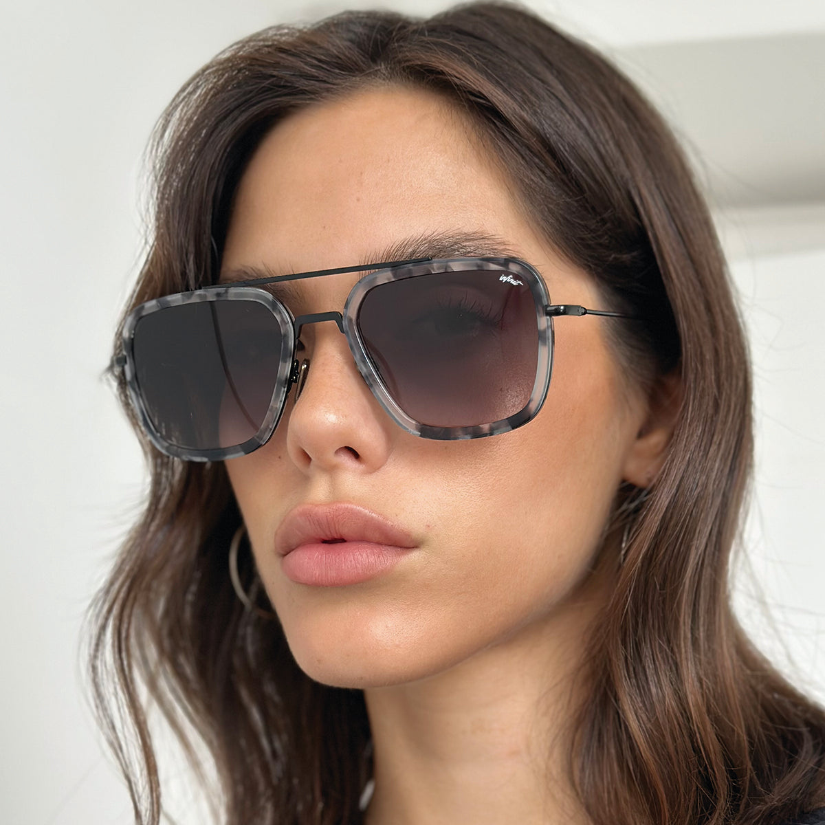 Lentes de Sol - Montecarlo Luxury Series - Carey - Lente Gris Degrade
