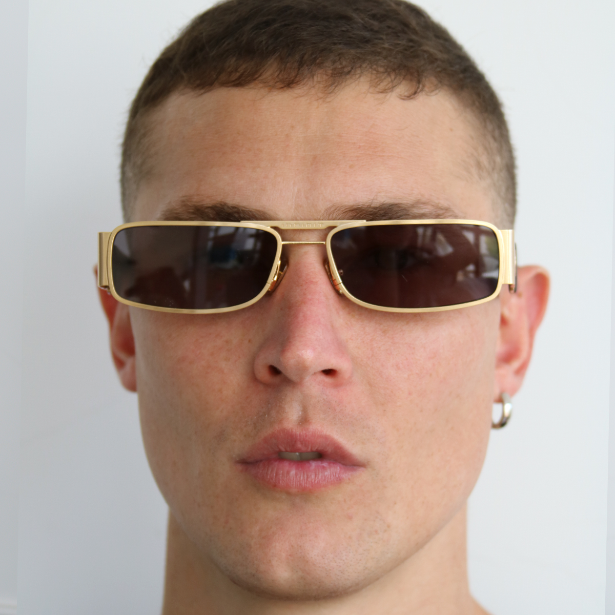 Lentes de Sol - Menorca Luxury Series - Dorado - Lente Gris