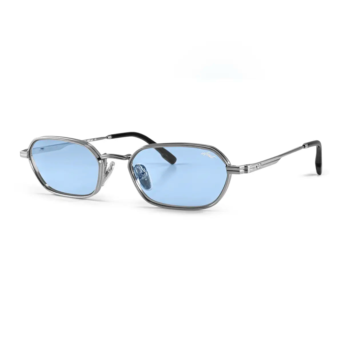 Naoki Plateado Lente Celeste
