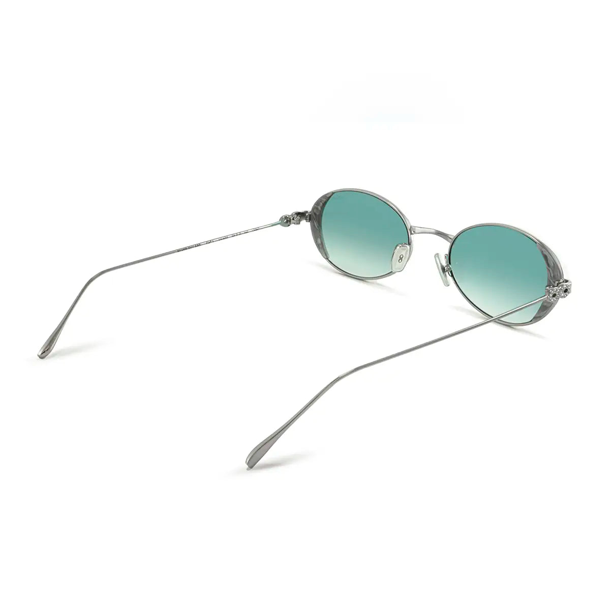Ouro Plateado Lente Celeste Degrade